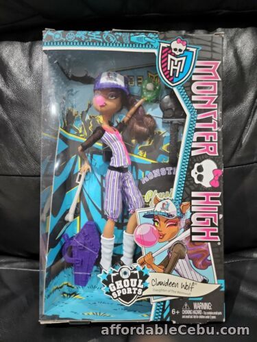 1st picture of 2013 Mattel Monster High Ghoul Sports Clawdeen Wolf - BNIB For Sale in Cebu, Philippines