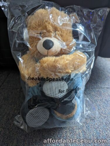 1st picture of Rare Sneaker Speaker Gund Teddy Bear Toy Stuffed Plush. Brand New For Sale in Cebu, Philippines