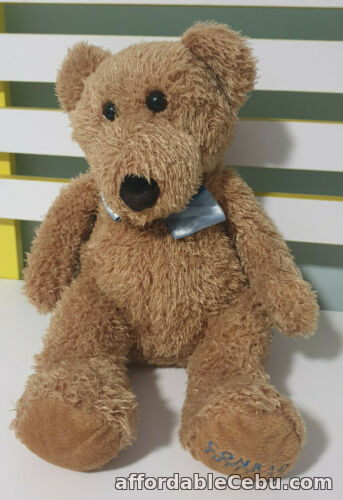 1st picture of CONRAD CASINO TOMFOOLERY TEDDY BEAR PLUSH TOY! SOFT TOY ABOUT 32CM BLUE BOW For Sale in Cebu, Philippines