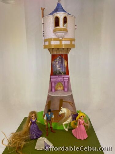 1st picture of Polly Pocket - Disney Princess - Rapunzel - Tangled Mini Playset Lot For Sale in Cebu, Philippines