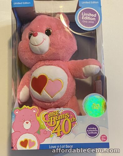 1st picture of Care Bears Unlock the Magic Limited Edition Love A Lot Bear #373 40th Anniversar For Sale in Cebu, Philippines