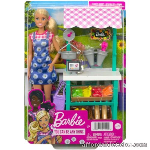1st picture of Barbie You Can Be Anything Farmers Market Shopkeeper Toy Doll - Brand New For Sale in Cebu, Philippines