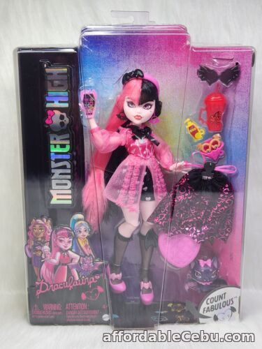 1st picture of Mattel Monster High Gen3 Draculaura Doll w/ Pet & Accessories 2022 # HHK51 # 2 For Sale in Cebu, Philippines