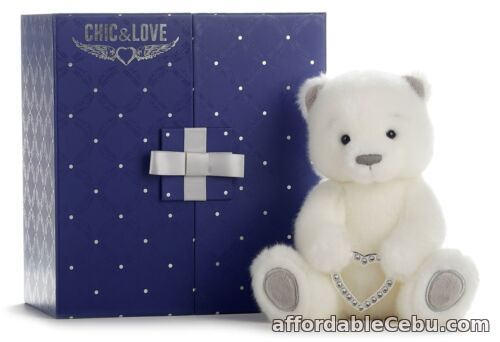 1st picture of NEW Chic & Love Bailey Bear Swarovski Crystal Heart Premium Plush Gift Boxed! For Sale in Cebu, Philippines