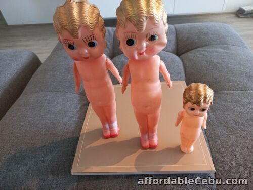 1st picture of Lot of 3 Vintage Dolls Made in Japan (kewpie?) 2  * 11" and 1 * 7" For Sale in Cebu, Philippines