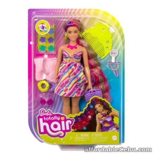 1st picture of NEW Mattel 2022 Totally Hair Barbie Teresa Brunette Doll (Flower) For Sale in Cebu, Philippines