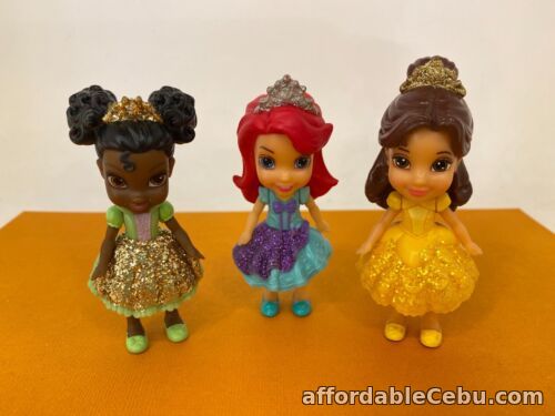 1st picture of Jakks Pacific - Disney Princess - Mini Tiana Belle Ariel - Action Figure / Dolls For Sale in Cebu, Philippines