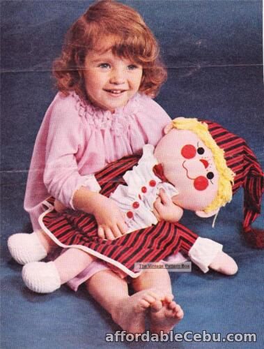 1st picture of VINTAGE TOY DOLL / PYJAMA CASE - COPY  toy sewing pattern For Sale in Cebu, Philippines