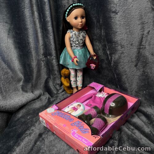 1st picture of Glitter Girls Doll Girl With Ride & Shine Deluxe Outfit Bundle Lot Eyelashes For Sale in Cebu, Philippines