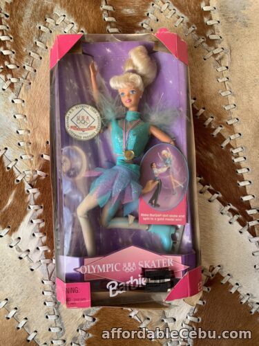 1st picture of Vintage Barbie OLYMPIC SKATER 1997 Mattel Damaged Box BOXING DAY SALE For Sale in Cebu, Philippines