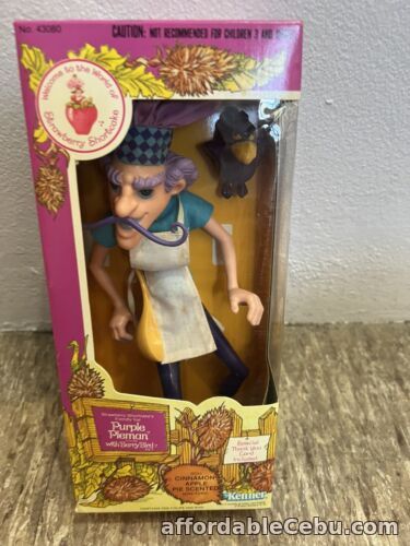 1st picture of Strawberry Shortcake Vintage Purple Pieman With Pet In Box New Sealed NRFB For Sale in Cebu, Philippines