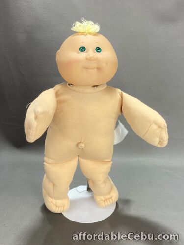 1st picture of Vintage 1985 - CABBAGE PATCH DOLL - BOY Blonde Hair/ Green Eyes - Signed COLECO For Sale in Cebu, Philippines