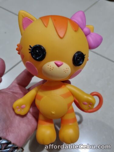 1st picture of Lalaloopsy Pet Pals Purrty Kitten Ginger Cat Stripes Pink Bow Toy For Sale in Cebu, Philippines