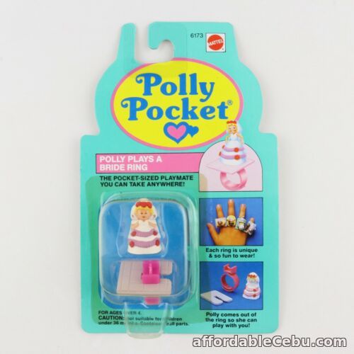 1st picture of POLLY POCKET 1990 Polly Plays a Bride Ring *NEW & SEALED* For Sale in Cebu, Philippines