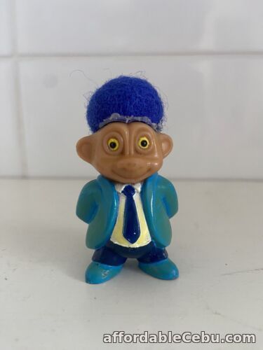 1st picture of Vintage Troll Doll Soma Wearing Suit with blue hair PVC body For Sale in Cebu, Philippines