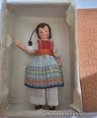 1st picture of GERMAN MADE VINTAGE DOLL IN ORIGINAL BOX & COSTUME - GREEK? For Sale in Cebu, Philippines