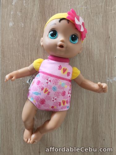 1st picture of 2019 BABY ALIVE Doll - Hasbro. SWEET N SNUGGLY BABY ALIVE DOLL. HEADBAND For Sale in Cebu, Philippines