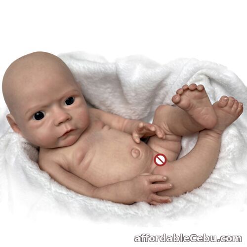 1st picture of 45cm Painted 2.7Kg Full Body Soft Silicone Baby Reborn Doll Handmade For Sale in Cebu, Philippines