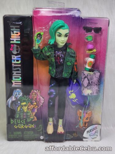 1st picture of Mattel Monster High Gen3 Deuce Gorgon Doll w/ Pet & Accessories 2022 # HHK56 # 6 For Sale in Cebu, Philippines
