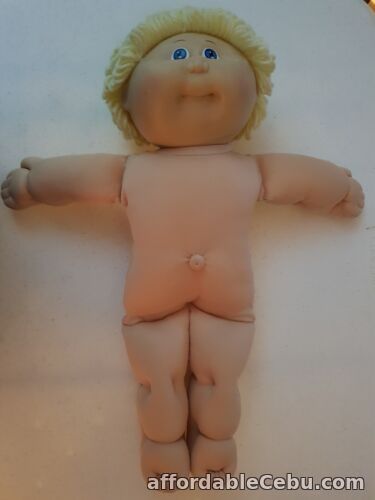 1st picture of Cabbage Patch Kid Doll 1985 Blue Eyes Blonde Yellow Blonde Short Poodle Loop For Sale in Cebu, Philippines