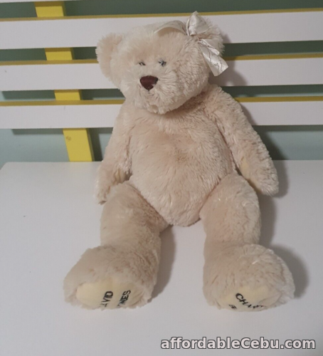1st picture of DAVID JONES TEDDY BEAR ALICE BREAST CANCER AWARENESS  40CM For Sale in Cebu, Philippines