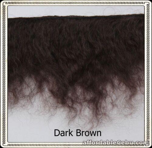 1st picture of Mohair Weft DARK BROWN,  3" - 4" X 36"  Ideal for Reborn dolls For Sale in Cebu, Philippines