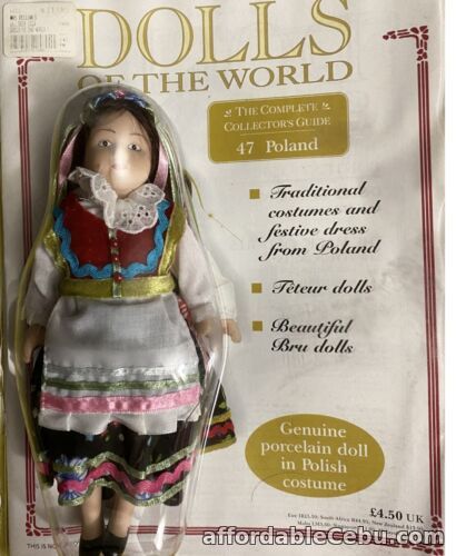 1st picture of BRAND NEW RARE Porcelain Dolls of the World number 47 Poland collectors guide For Sale in Cebu, Philippines