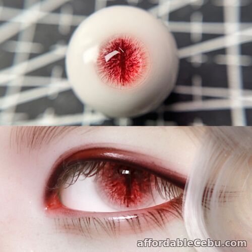 1st picture of BJD Doll Eyeball Red Handmade Eye 10 12 14 16mm Realistic Iris 1/3 1/4 1/6 For Sale in Cebu, Philippines