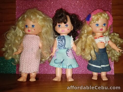 1st picture of Vintage Mattel Little Lil Miss Makeup Doll 1988 Small Size Bundle Of Three For Sale in Cebu, Philippines