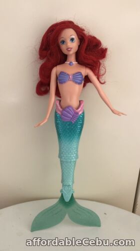 1st picture of Barbie Ariel Mermaid Princess Doll Mattel 2010 Swimming Action Moving Tail Toy For Sale in Cebu, Philippines