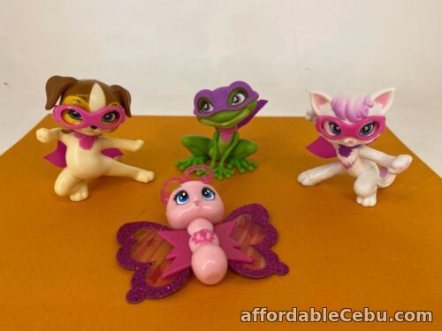 1st picture of Barbie in Princess Power - Superhero Pets Lot - Dog Cat Frog & Butterfly Figures For Sale in Cebu, Philippines