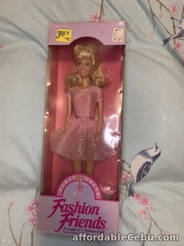 1st picture of Vintage Barbie FASHION FRIENDS 1990 NRFB Mattel Party Dress For Sale in Cebu, Philippines