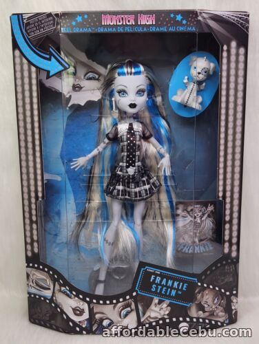1st picture of Monster High Reel Drama Black & White Frankie Stein Doll 2022 # HKN29 Item # 2 For Sale in Cebu, Philippines