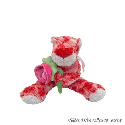 1st picture of Tomfoolery Romeo Pink Teddy Bear Plush Stuffed Toy Heart Love Flower Rose For Sale in Cebu, Philippines