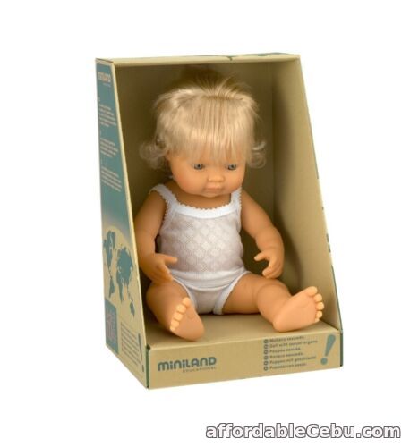 1st picture of Miniland Educational Baby Doll Caucasian Girl 38cm For Sale in Cebu, Philippines