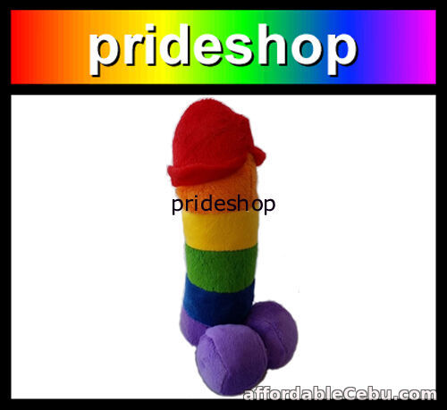 1st picture of Rainbow Willy Soft And Cudley Plush Toy Genuine Rainbow Gay Pride #514 For Sale in Cebu, Philippines