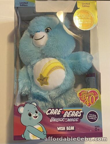 1st picture of Care Bears - Wish Bear - Limited Edition 40th Anniversary - Collector’s Item For Sale in Cebu, Philippines
