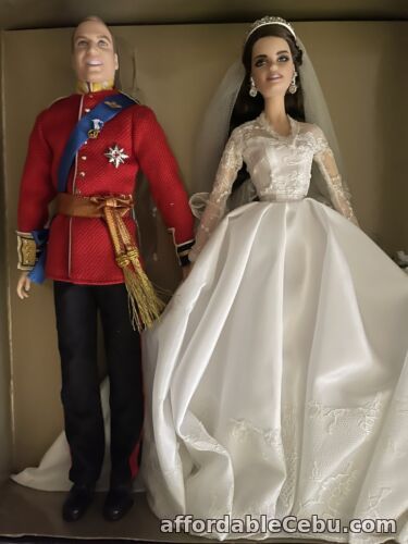 1st picture of BARBIE: WILLIAM & CATHERINE ROYAL  WEDDING  GOLD LABEL ~ box in mint condition For Sale in Cebu, Philippines