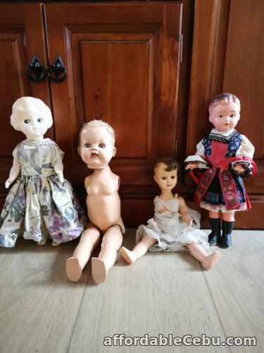 1st picture of Vintage 1950's 1960's Dolls (x4) For Sale in Cebu, Philippines