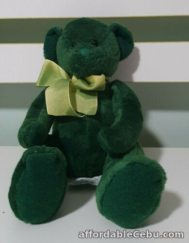1st picture of TIPPERARY RUSS TEDDY BEAR GREEN CLOVER PATTERNED 13CM SEATED For Sale in Cebu, Philippines