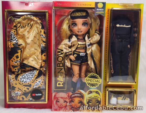 1st picture of MGAE Rainbow High Slumber Party Marisa Golding Gold Fashion Doll/Playset Item #6 For Sale in Cebu, Philippines