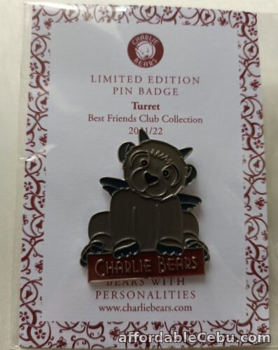 1st picture of Charlie Bears Pin Badge Turret - limited to 500 For Sale in Cebu, Philippines