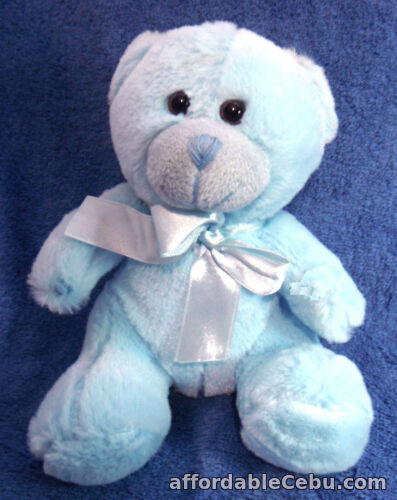 1st picture of *2301* Blue Teddy bear -  Elka Australia - plush - 15cm For Sale in Cebu, Philippines