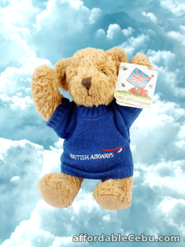 1st picture of British Airways Wilbur Teddy Bear Plush "A little gift from England!" By Russ 9" For Sale in Cebu, Philippines