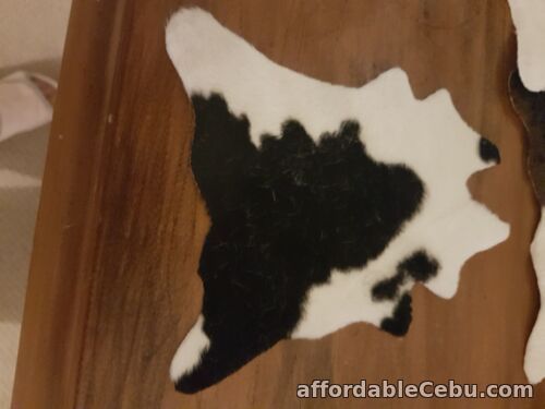 1st picture of Miniature Dollshouse Accessories Cowhide Floor Rug/ Throw Rug 1:12th Scale Size For Sale in Cebu, Philippines