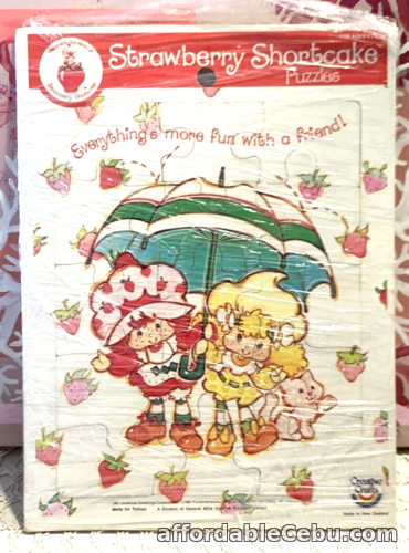 1st picture of VINTAGE 1980s STRAWBERRY SHORTCAKE PUZZLE NO PACKAGING For Sale in Cebu, Philippines