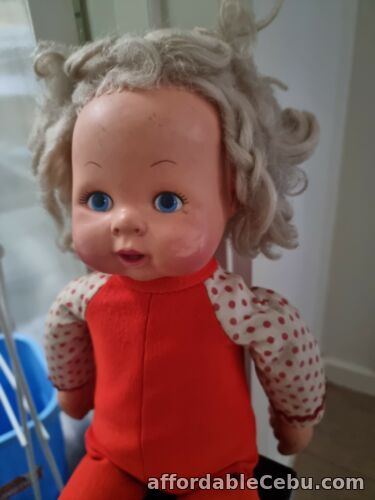 1st picture of Vintage (Original Untouched) 1975 Hasbro Walking Baby Loves You Doll For Sale in Cebu, Philippines