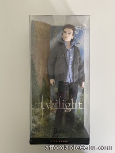1st picture of Mattel Edward Cullen Twilight Barbie 2009 Pink Label Never Opened For Sale in Cebu, Philippines