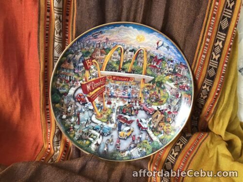 1st picture of McDonald’s Plate Golden Moments Franklin Mint Bill Bell Limited Ed. Collectors For Sale in Cebu, Philippines