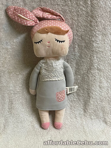 1st picture of Metoo Plush Stuffed Doll Toy Bunny Rabbit Ears Sleeping Angela For Sale in Cebu, Philippines